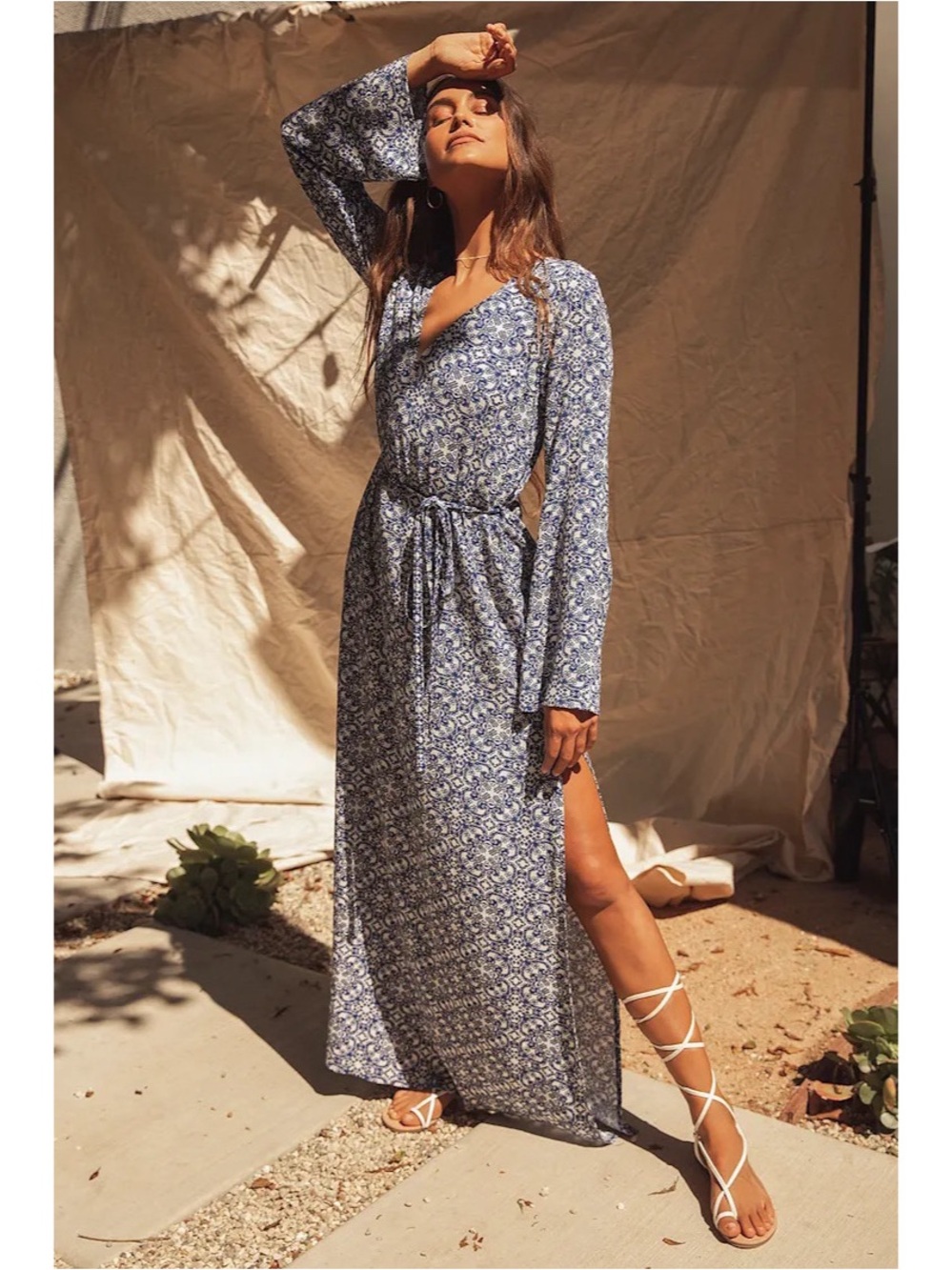 Lulus Mandala Daydream Dress